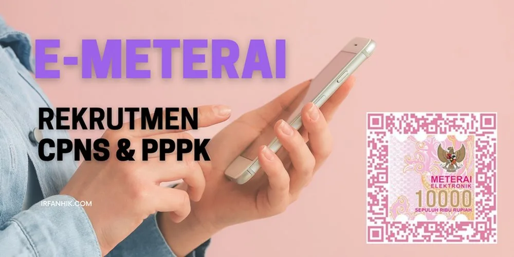 E-Meterai CASN 2024 : Ketentuan & Cara Beli